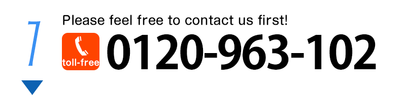Please feel free to contact us first!